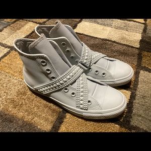 Converse Chuck Taylor Punk Strap Leather High Top